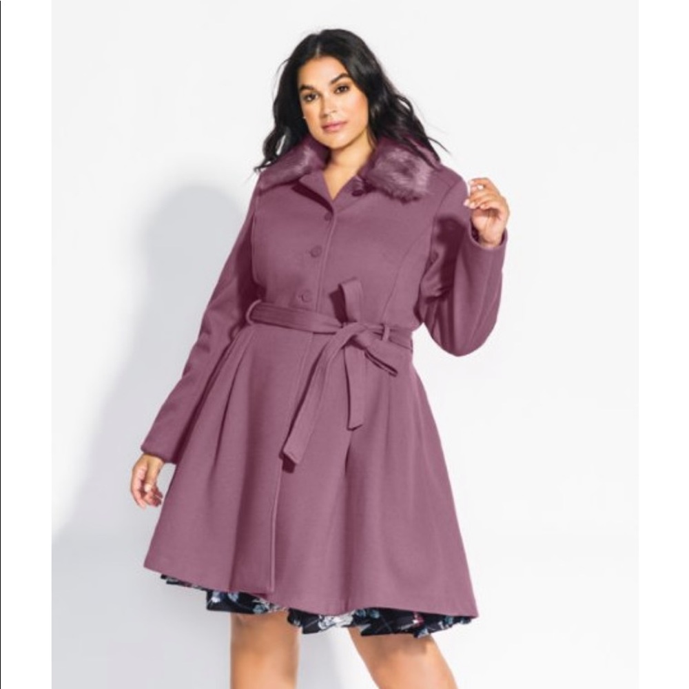 NWT City Chic Blushing Belle Jacket